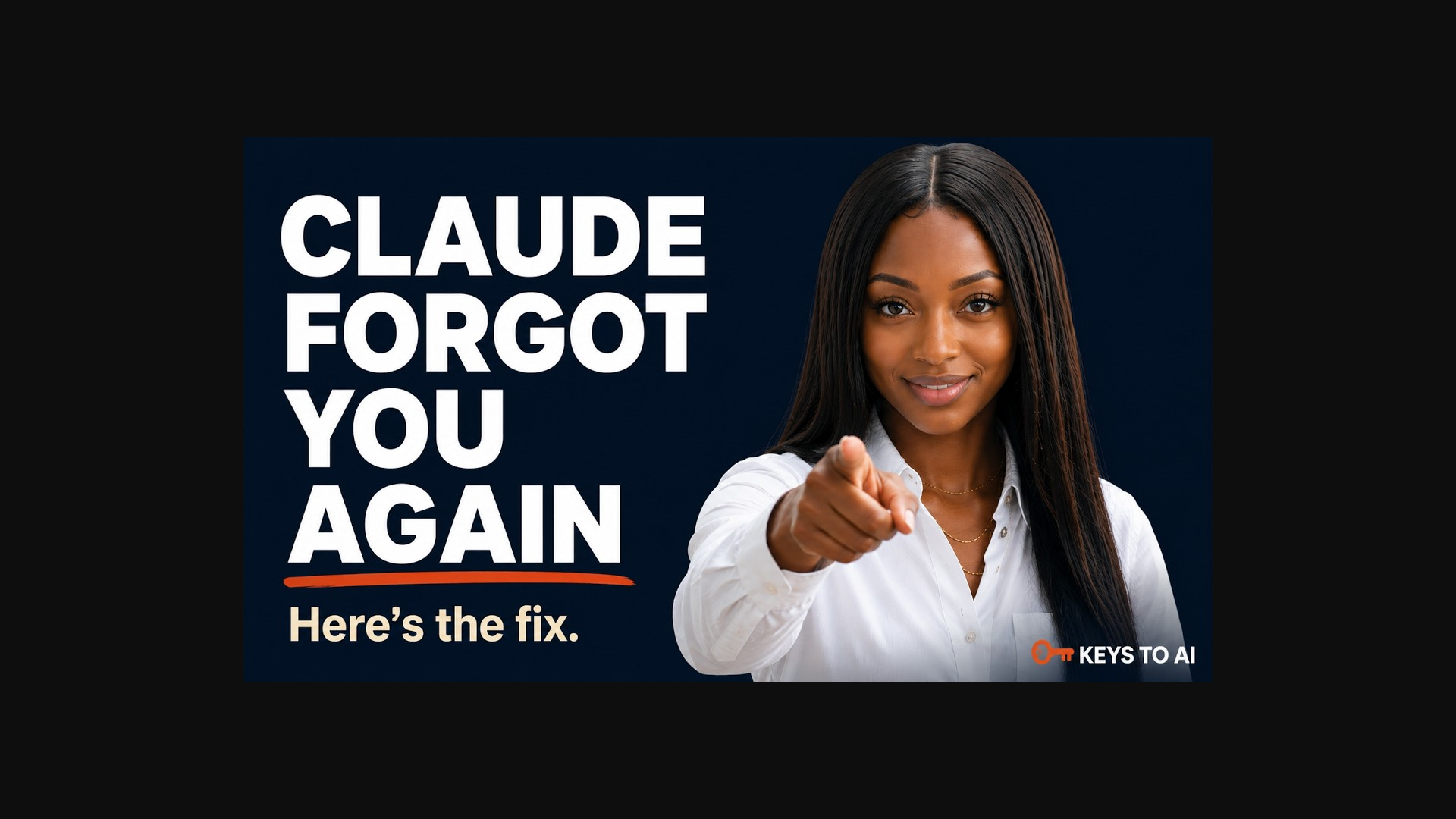 Stop Re-Explaining Yourself to Claude